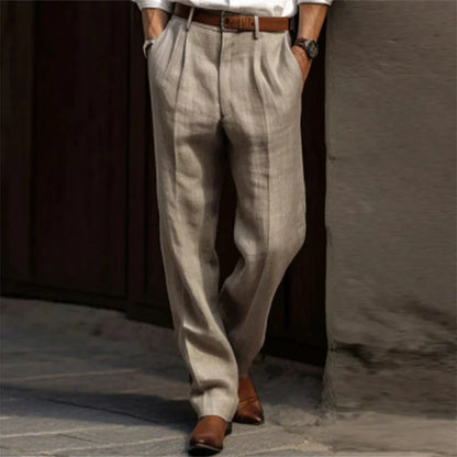 Aderin | Pantalones Clásicos de Algodón