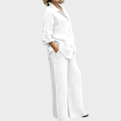 Lara | Conjunto De Camisa Y Pantalón