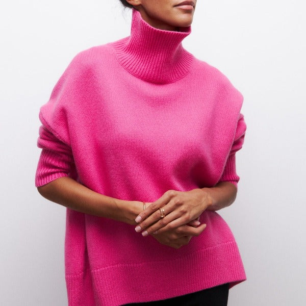 Kellie - Elegant and Comfortable Knit Turtleneck Sweater