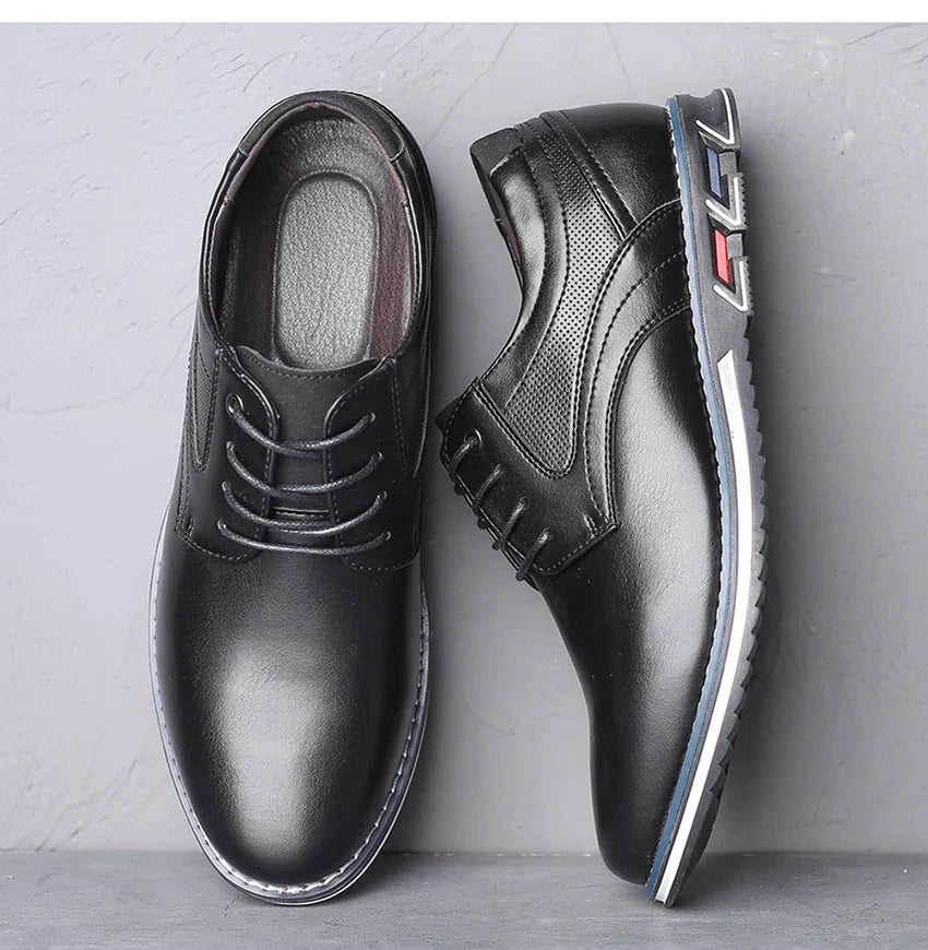 Schwarze Herrenschuhe