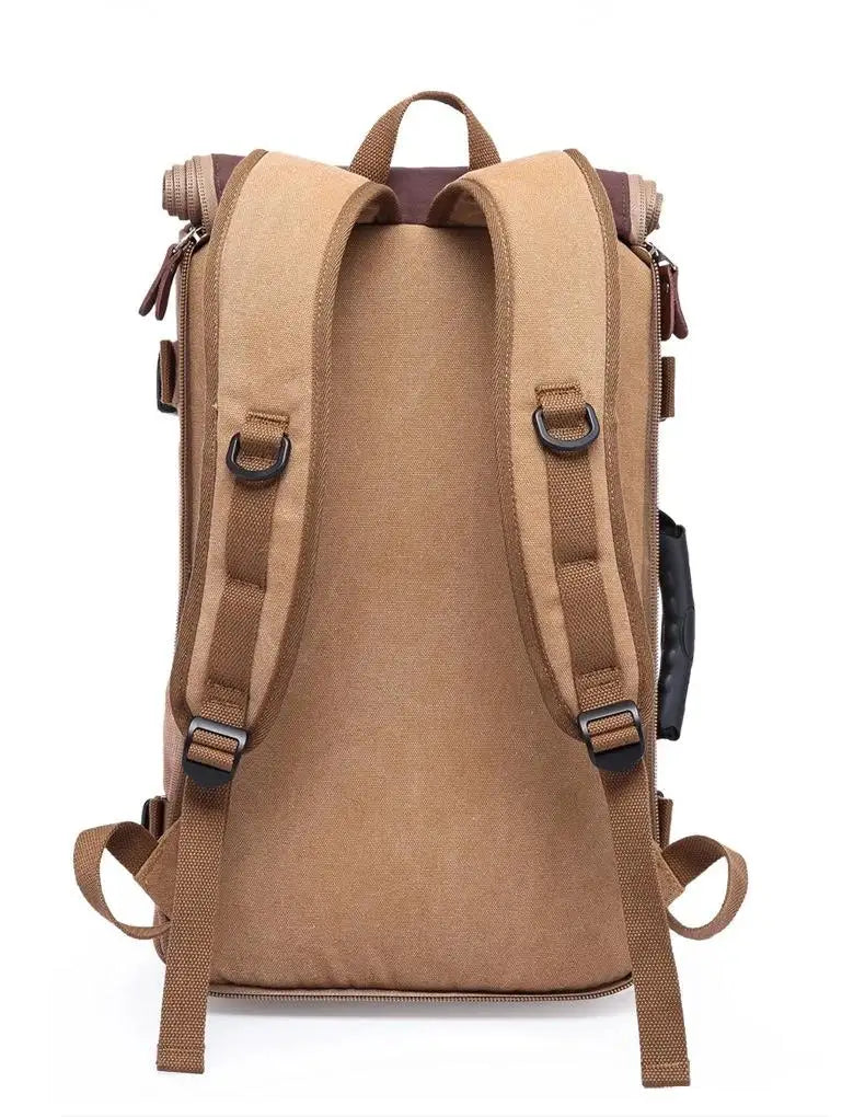 Journeyman Duffel Backpack – Waterproof, Spacious,  Timeless Appeal: Made for Adventures in the Forest, Beach, Airport,  Streets