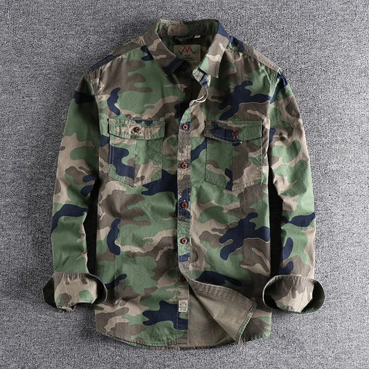 Icaron - Herren Camouflage Jacke