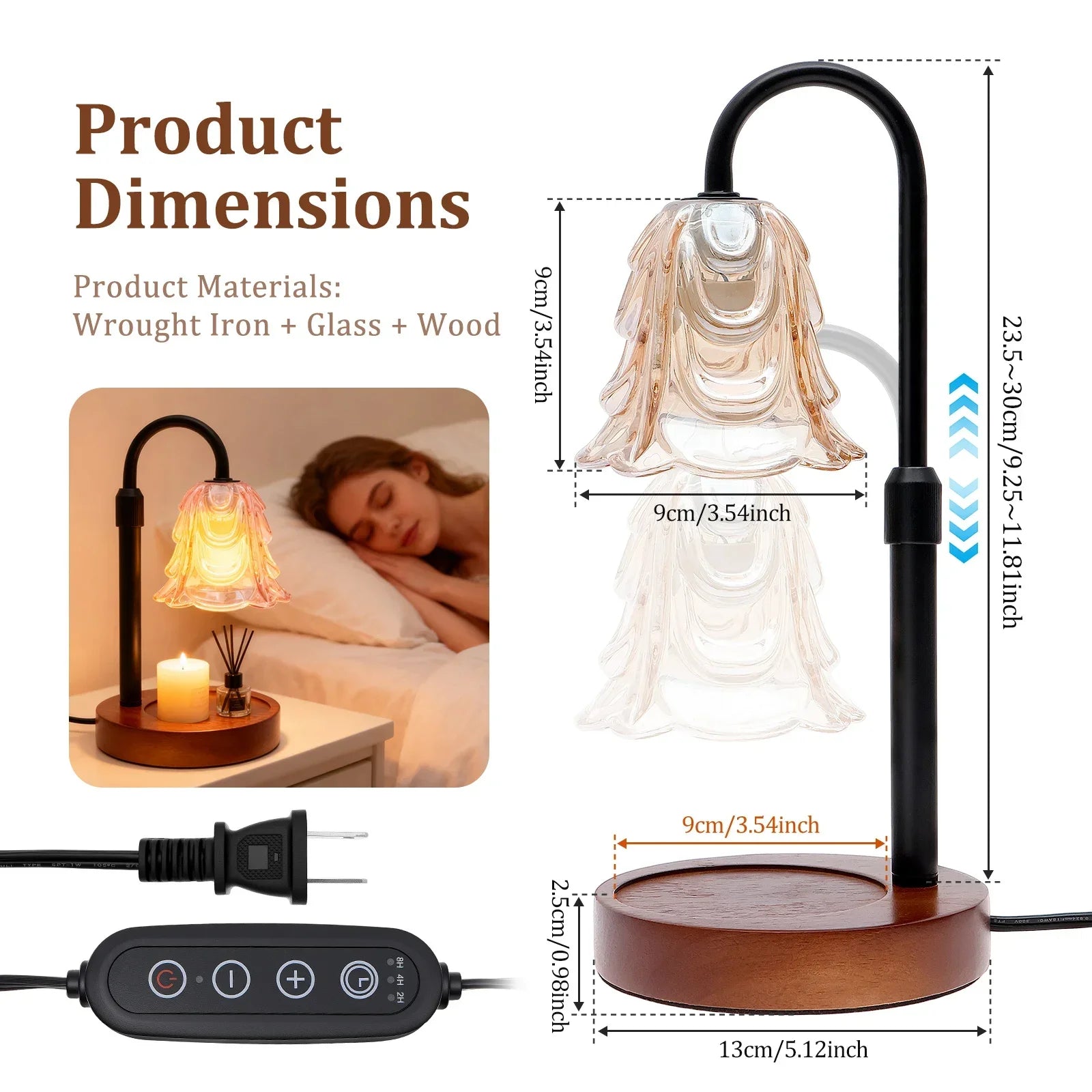 Smart Timer Lumabloom candle warmer