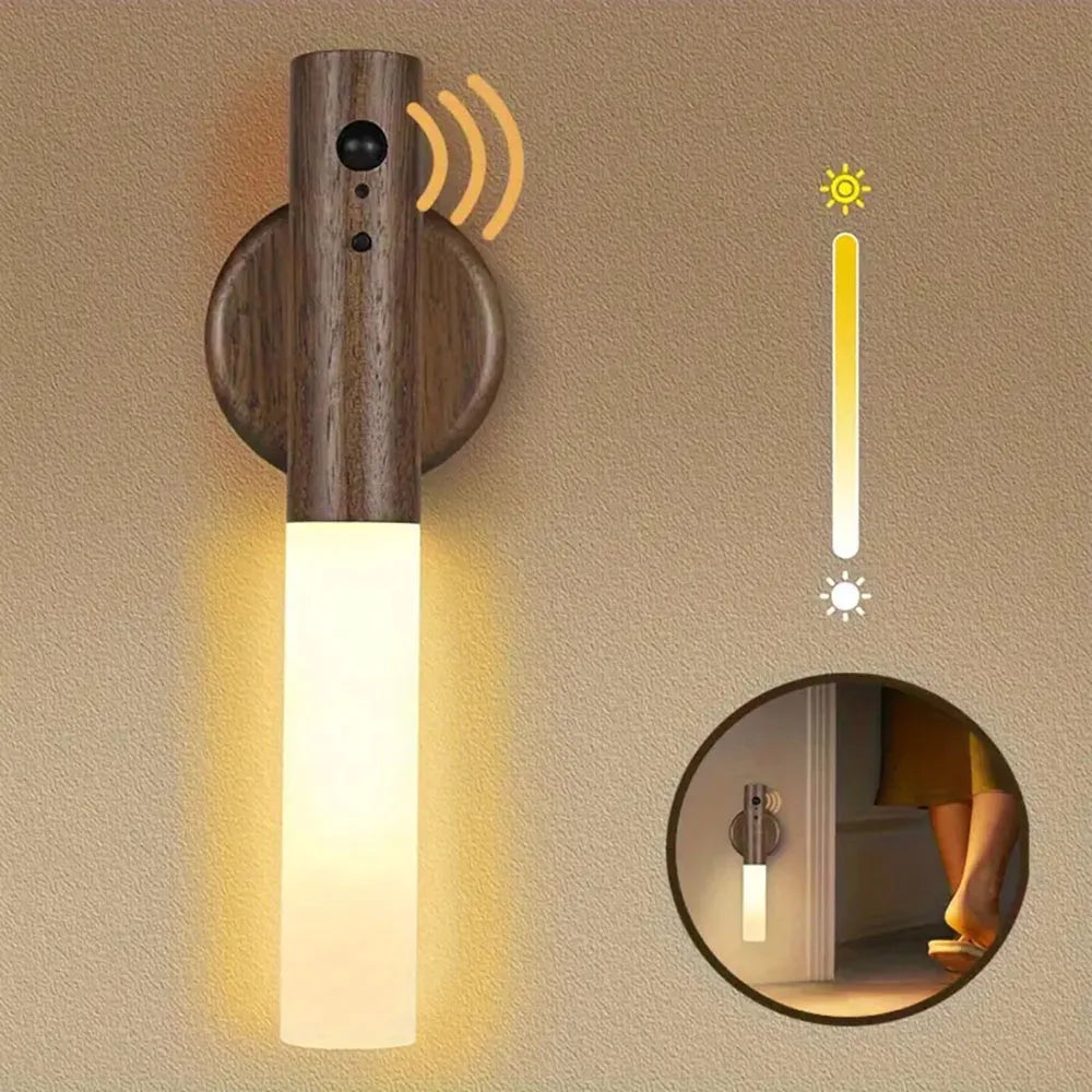 LumiSense – Draadloze Oplaadbare Wandlamp met Bewegingssensor
