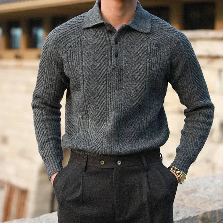 Duval Paris™ |  Polo en maille Andreas