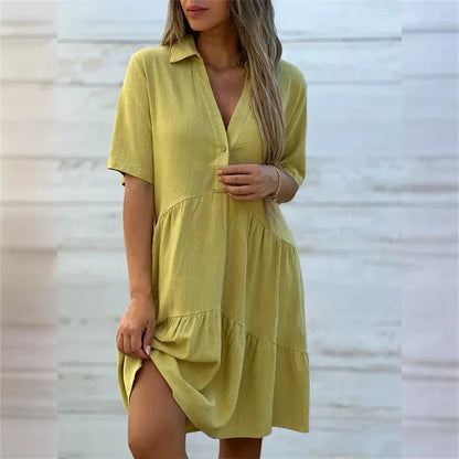 Livi | Élégante robe femme à décolleté en V
