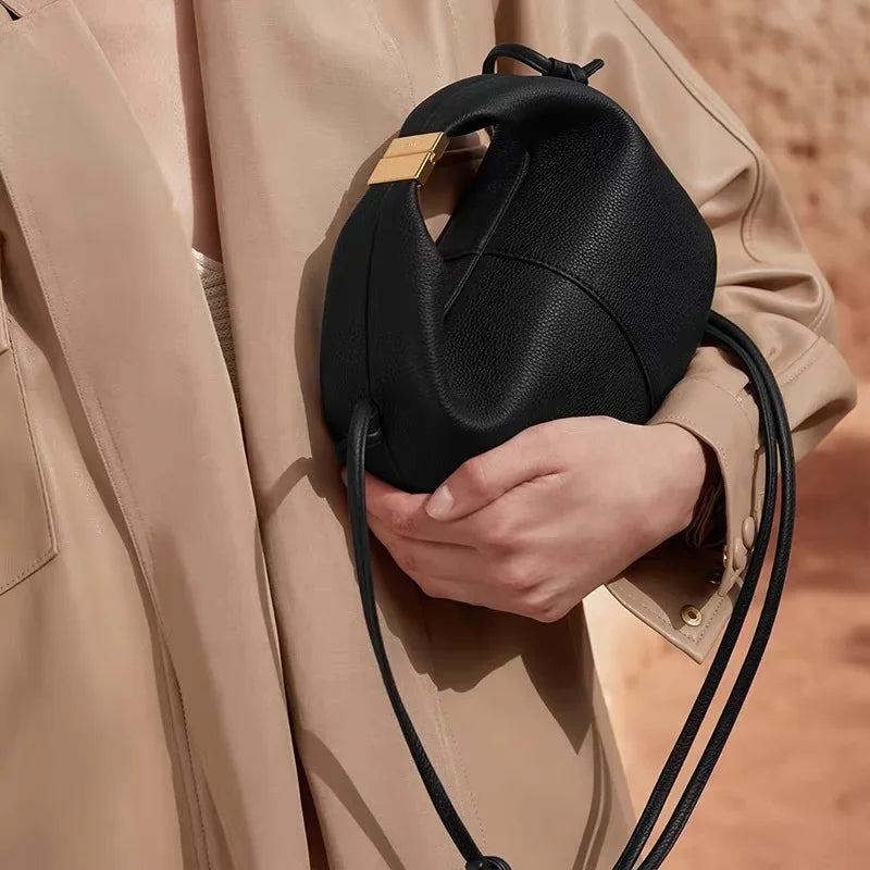 Bento Bag en cuir véritable – Sac à main femme