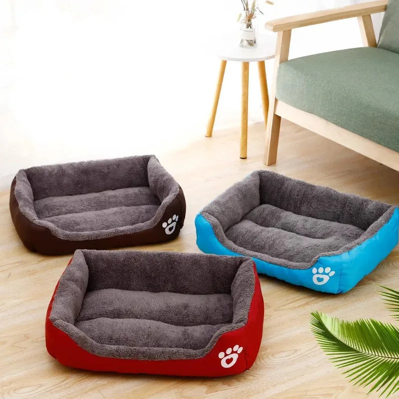 CloudBed - Square Nest Dog Bed – Washable Cotton Pet Sofa Bed for Small, Medium & Large Dogs