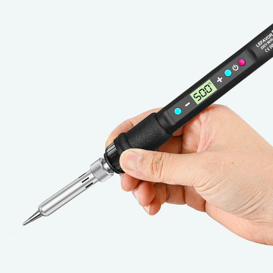 Digital-Display 80W Lötkolben-Set mit einstellbarer Temperatur – Fusion