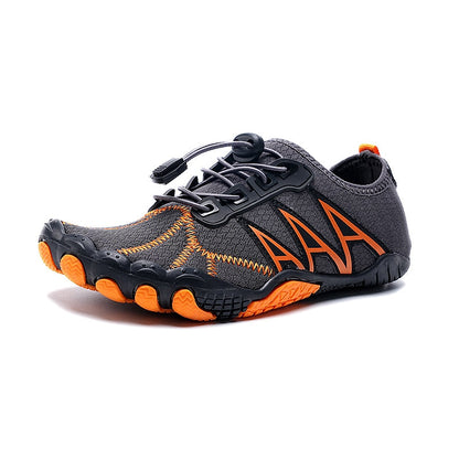 Men's Barefoot Breathable Mesh Lightweight Rubber Walking Shoes