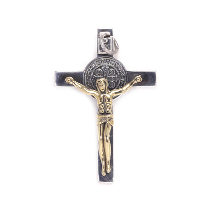 Trinitas Pendant: Exquisitely Handcrafted Crucifix - Cross of Salvation Amulet Necklace