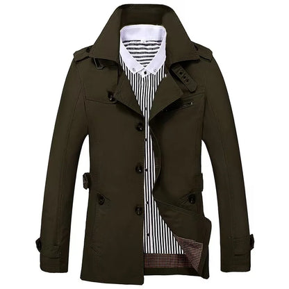Kacper | Męski Płaszcz Trench Casual