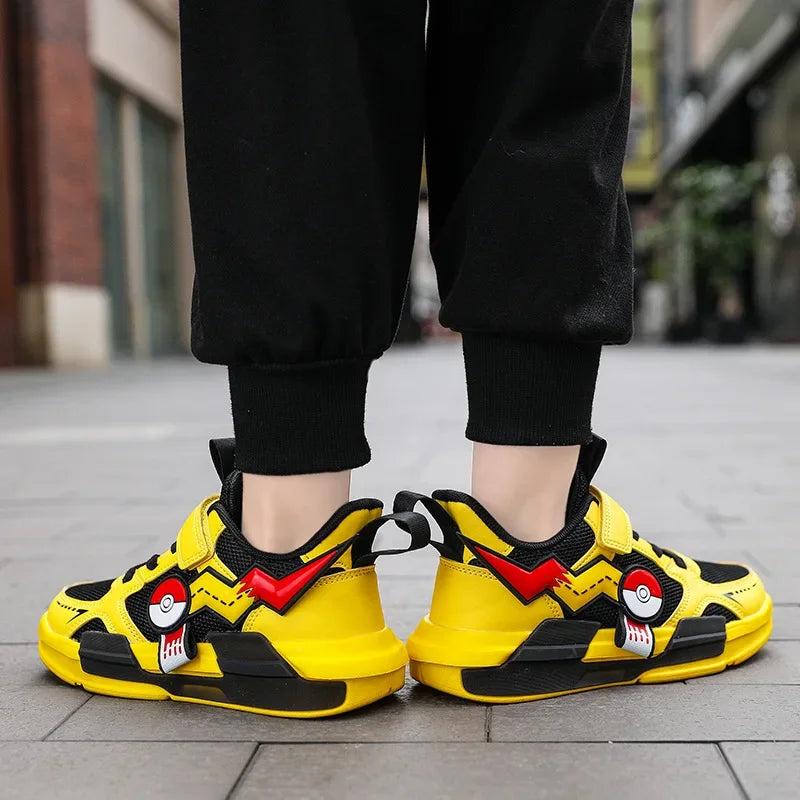 Pokémon Kinder Sneakers – Ademende en Comfortabele Schoenen voor Jongens en Meisjes