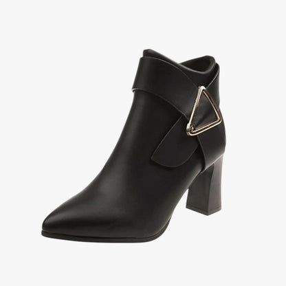 Wasserdichte Stiefeletten mit Absatz: Eleganz und Komfort für jede Saison Beige