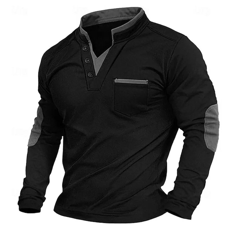 Anders - Langærmet Polo Henley