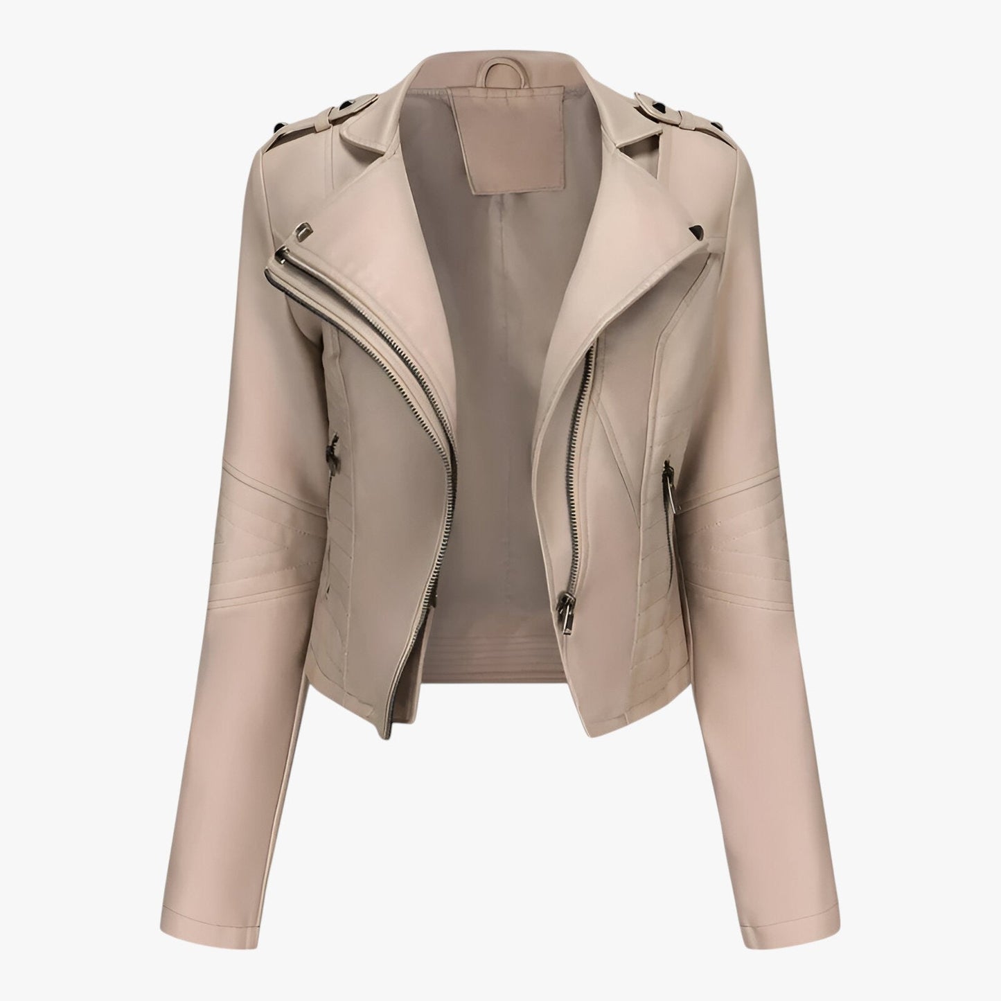 Kurze Lederjacke – Garderobe