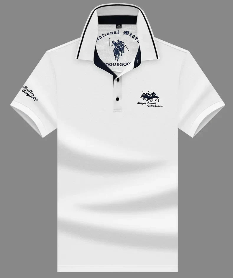 Norbert – Elegancka koszulka polo z organicznej bawełny