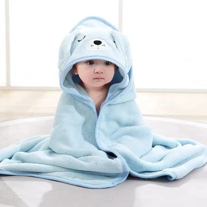 Zachte Baby Badcape™ – Met Capuchon & Schattig Design
