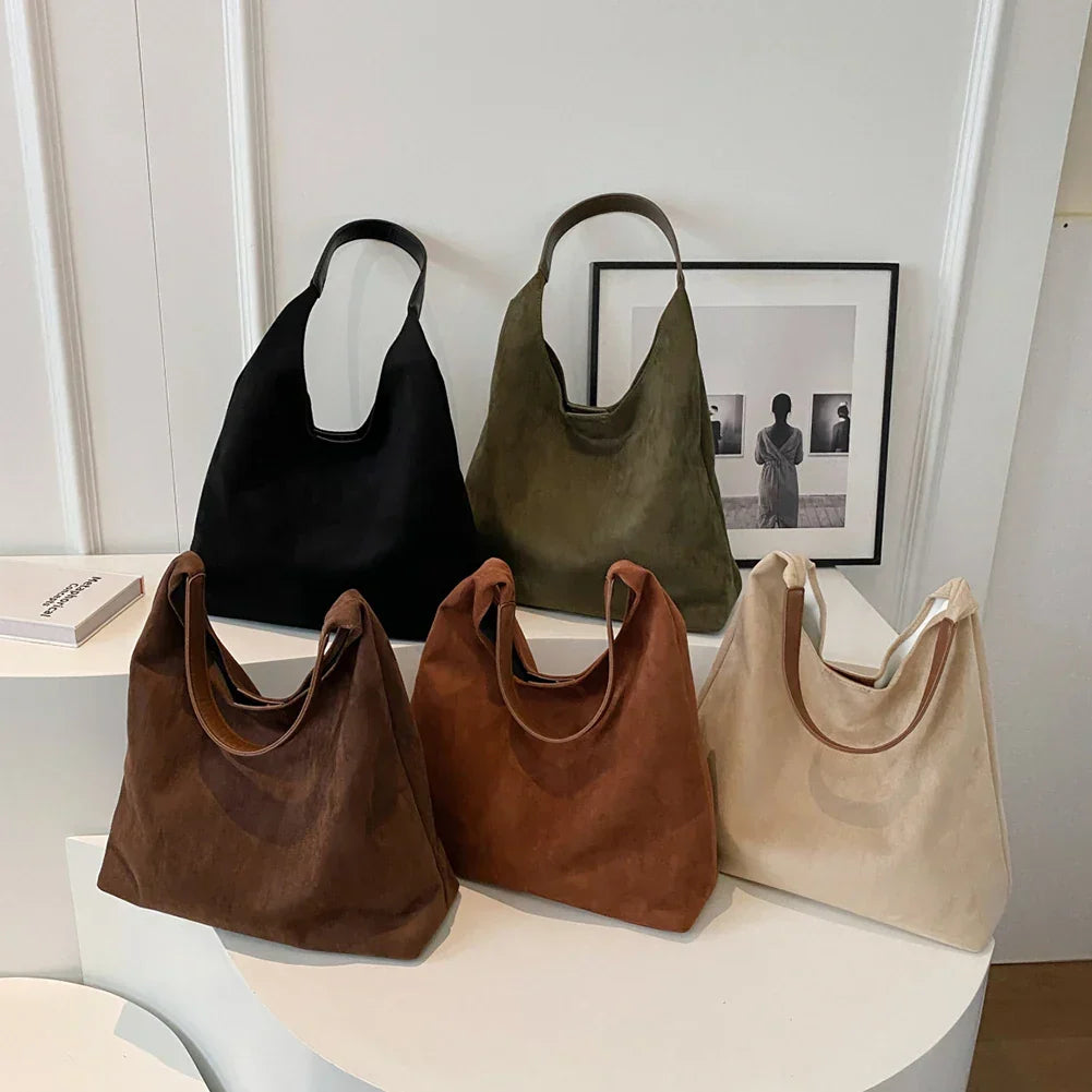 Diana Suede Tote Bag