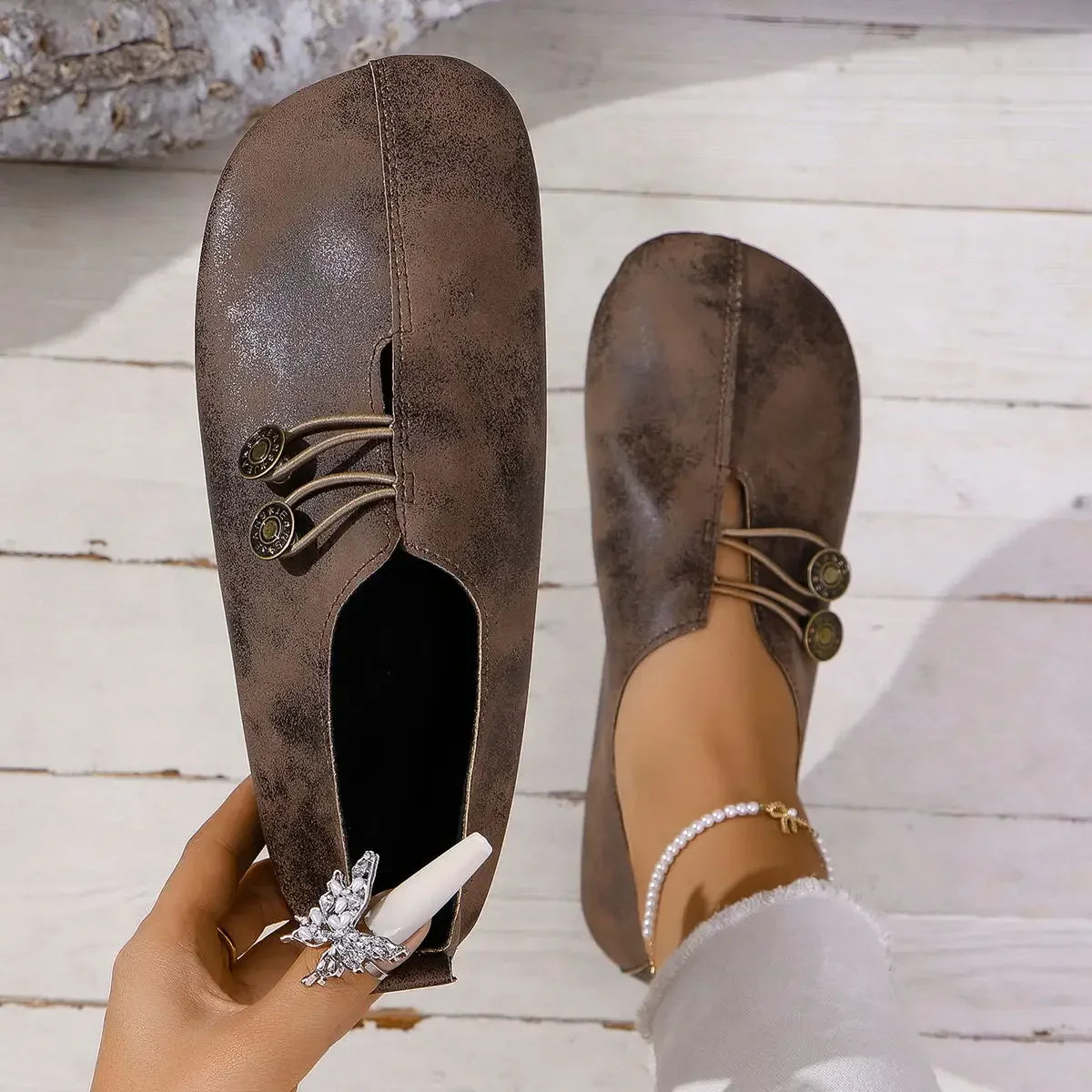 Betty Suede Loafer