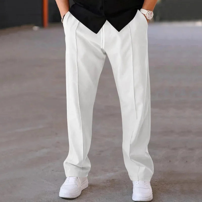 Edison | Men Loose-Fit Formal pants