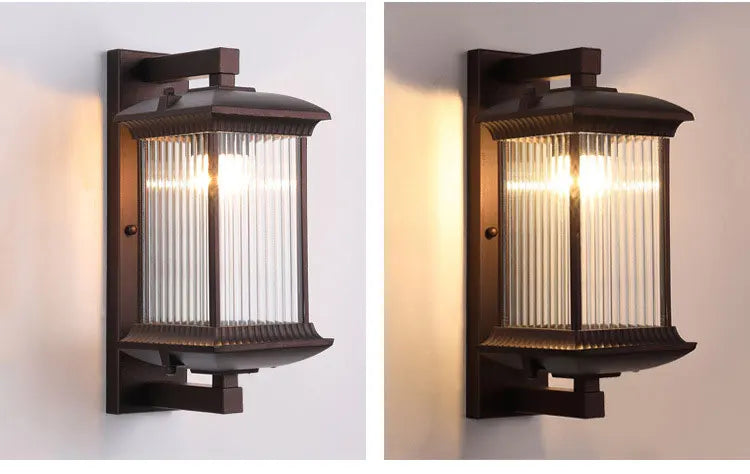 TerraGuard Classic – Waterdichte Buitenwandlamp van Metaal