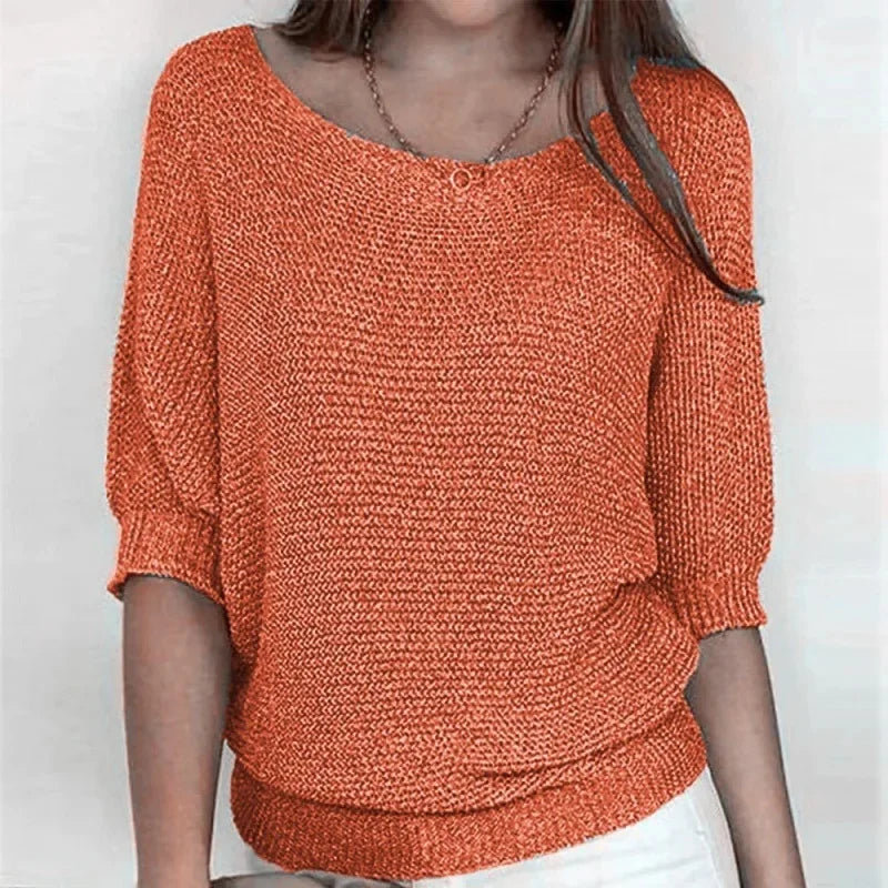 Cuello redondo elegante