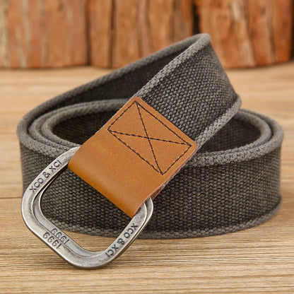 Cintura in tela di design per uomo: accessorio casual ed elegante per jeans