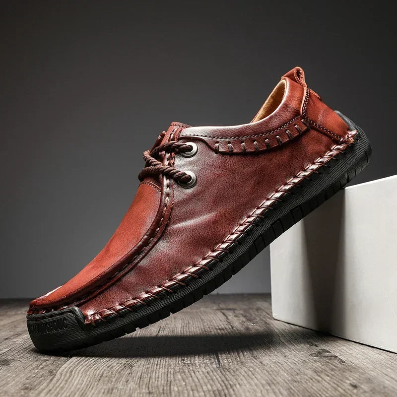 Ryder - Mocassins Classiques Cousus à la Main et à Lacets