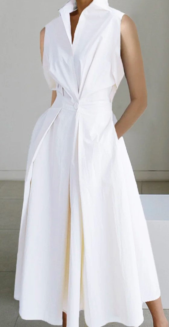 Bolento Nona Kleid Exklusives Urban Dress mit Hemdkragen