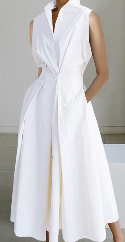Bolento Nona Kleid Exklusives Urban Dress mit Hemdkragen