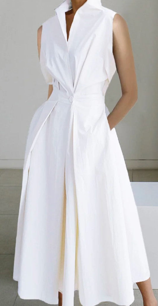 Bolento Nona Kleid Exklusives Urban Dress mit Hemdkragen