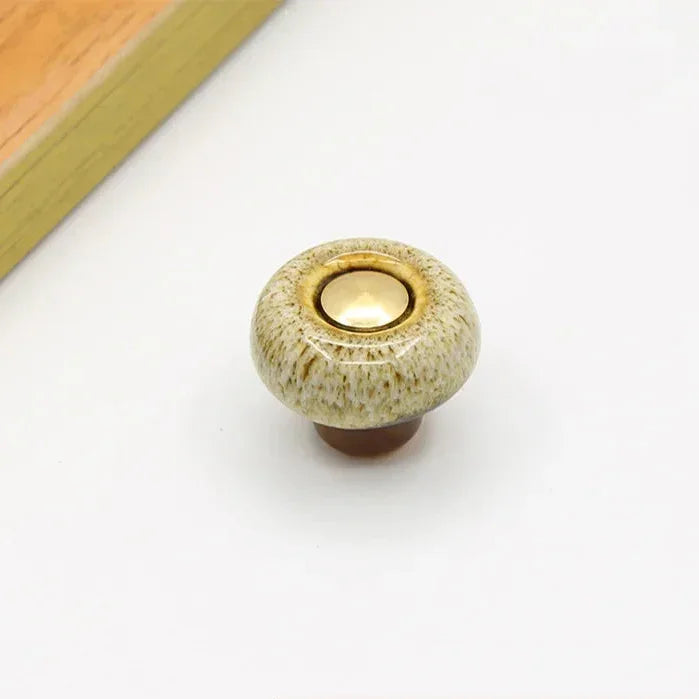 Kastknop Keramiek Rond Modern 3.2cm Lade Kast Meubelknop DIY Keuken | Restfield