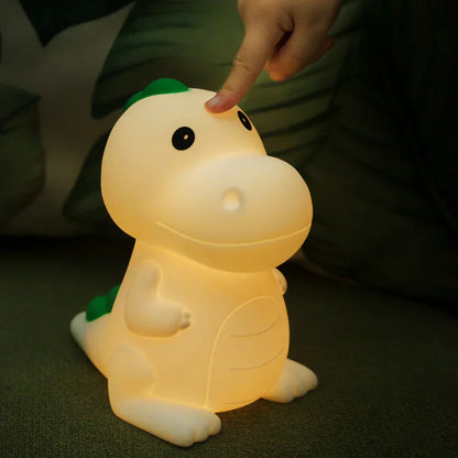 LumiGlow – Wiederaufladbares Nachtlicht mit 7 Farben und Touch-Steuerung