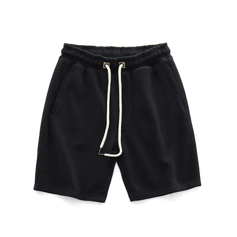 Harlan Men Drawstring Knitted Shorts