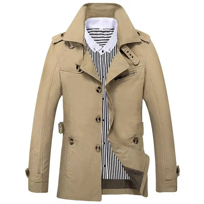 Kacper | Męski Płaszcz Trench Casual