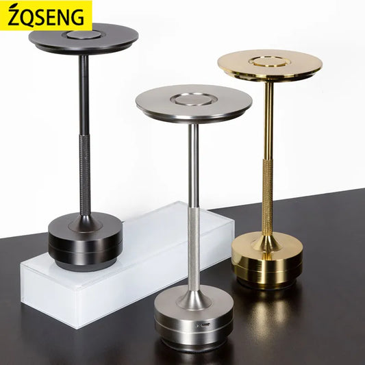 Draadloze LED Tafellamp Oplaadbaar Touch Sensor Nachtlamp Restaurant Hotel Sfeerverlichting Bureau Lamp