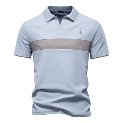 Kaufmann™ | Herren Polo Mit Farbblock