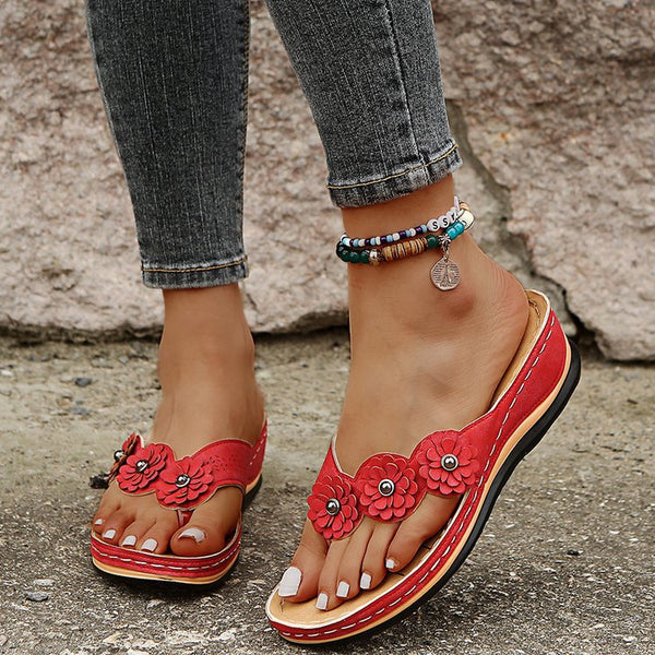 Orthopädische Sommerschuhe für Damen – Stilvolle, bequeme Fußunterstützung