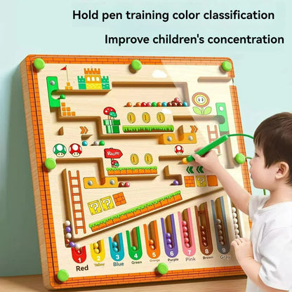 Children's Magnetic Maze - Early Education Puzzle