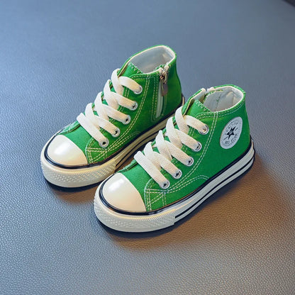 Kinder Canvas Sneakers Unisex mit rutschhemmender Sohle