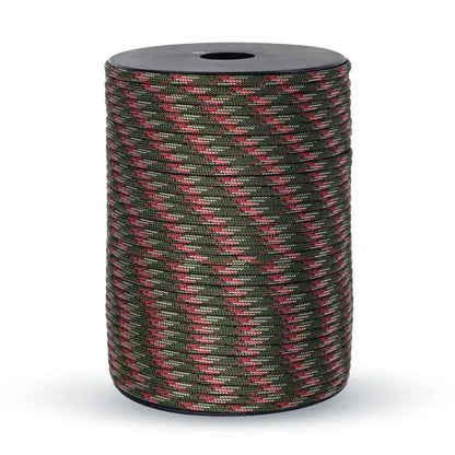 100m Norvo Survival Paracord – 9-Kern Militaire 550 Paracord Touw voor Outdoor & Handwerk Vestragear