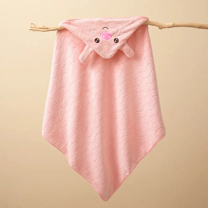 Zachte Baby Badcape™ – Met Capuchon & Schattig Design