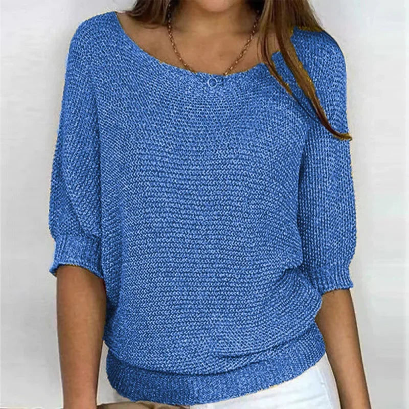 Cuello redondo elegante