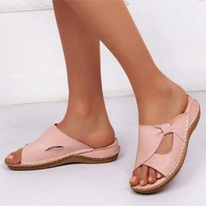 Sandały damskie na koturnie z wygodną wkładką