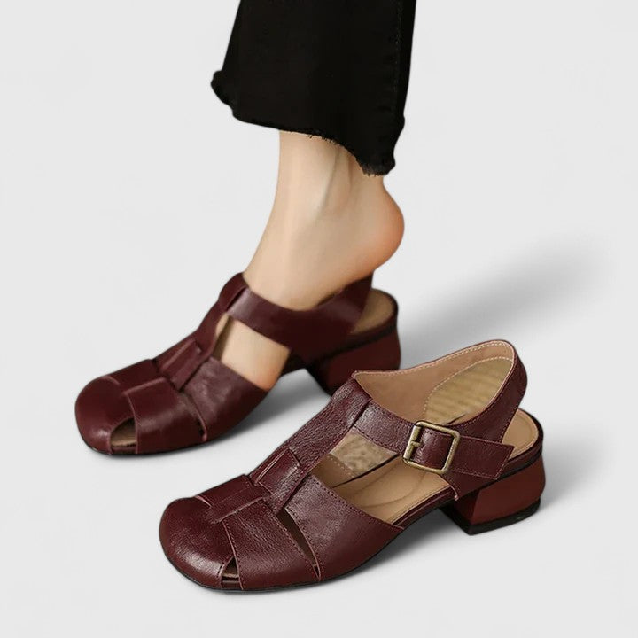 Tereza - Elegantní Kožené Sandály