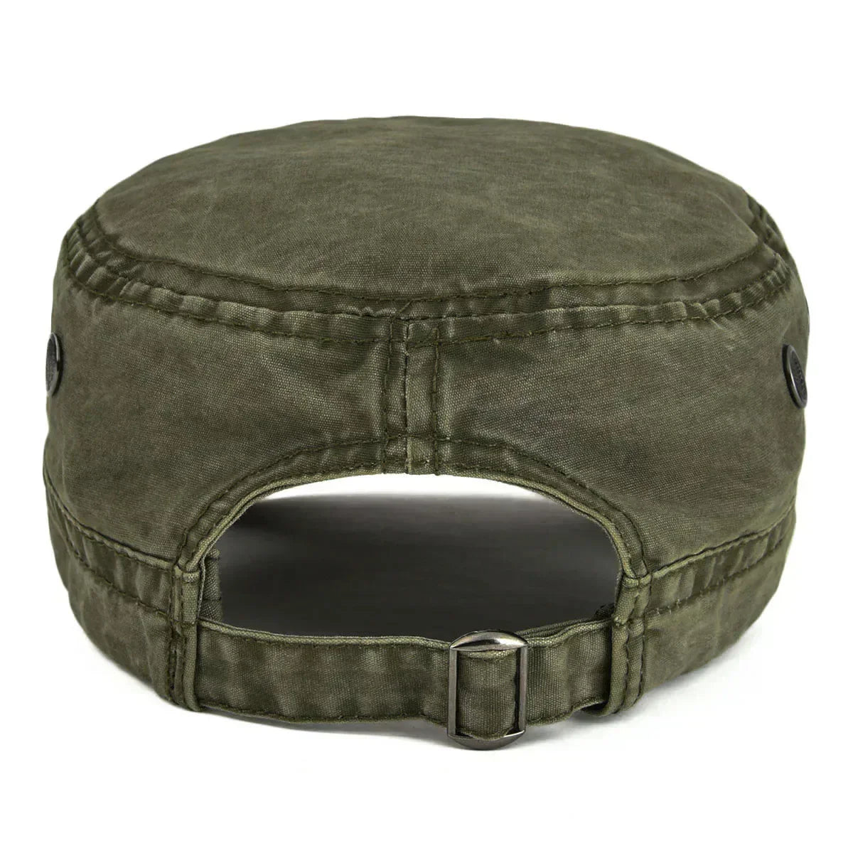 Casquette militaire pour homme en coton résistant – style vintage ajustable et intemporel