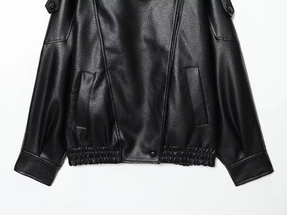 Aristo Leather long sleeved  jacket