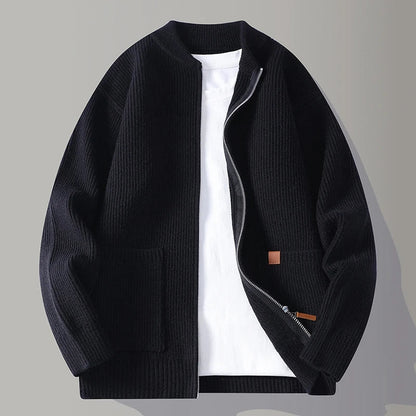 NOVAN | RIB KNIT JACKET