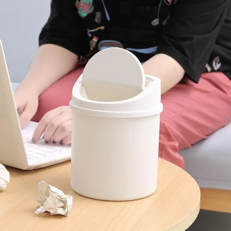 desktop trash bin